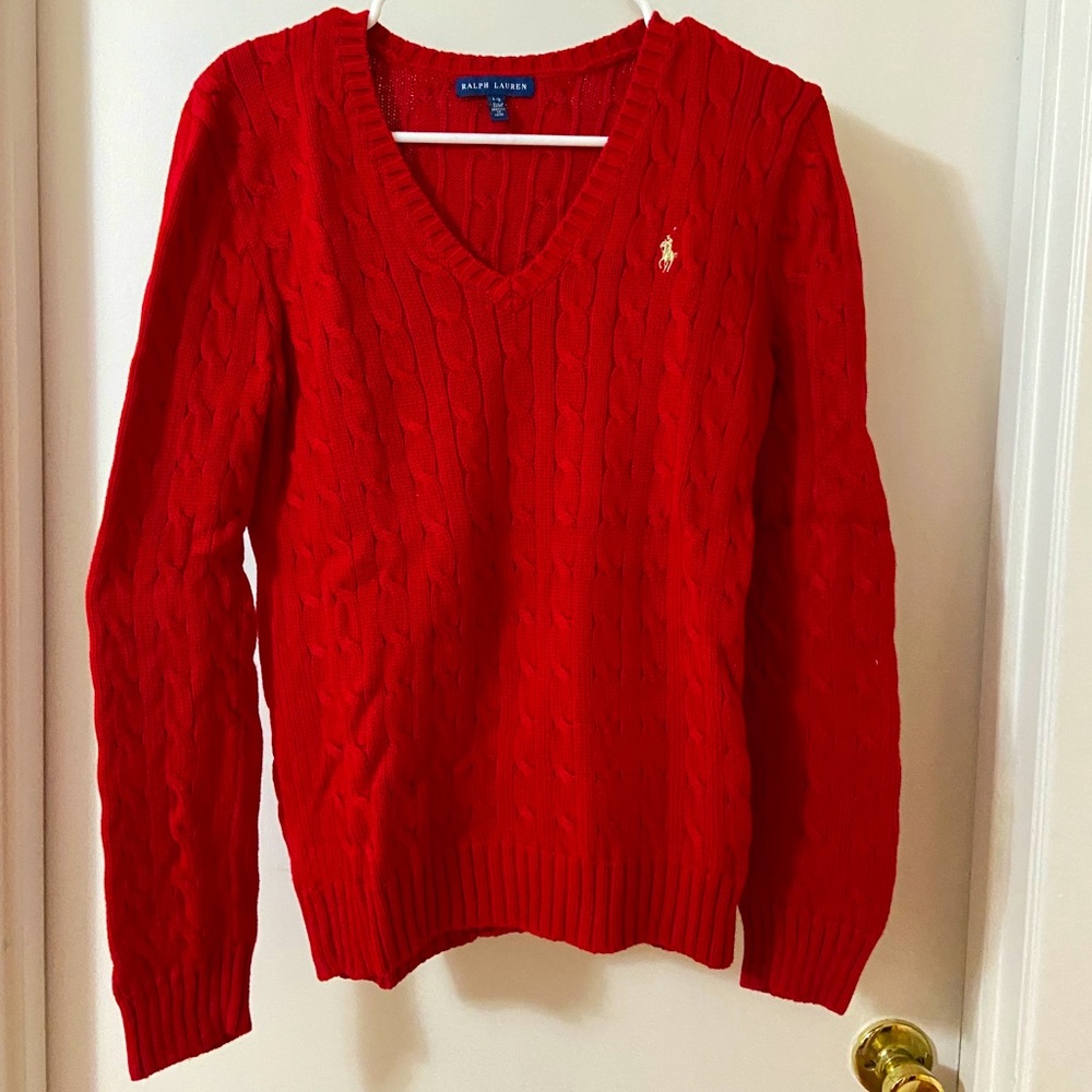 Ralph Lauren cable knit sweater